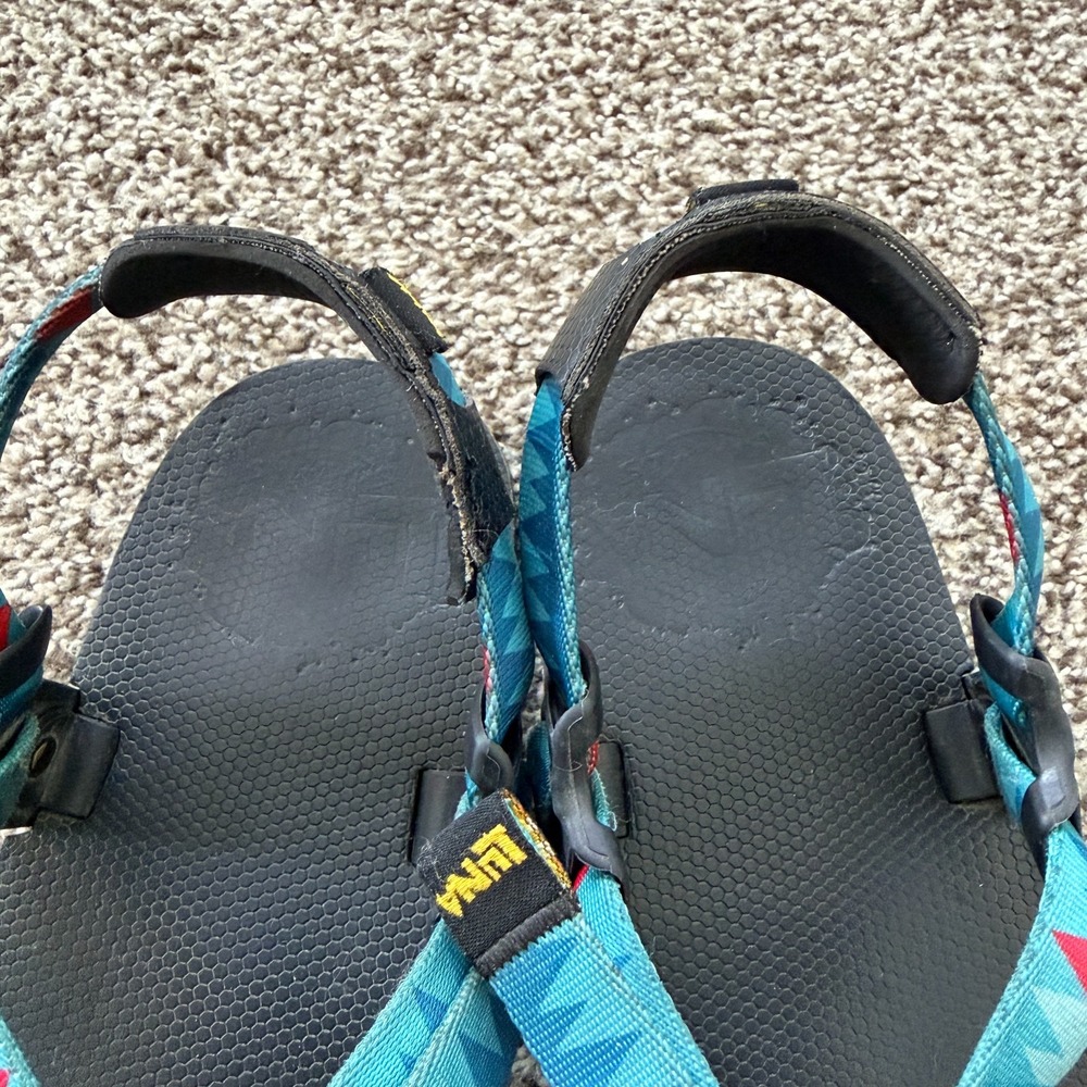 Luna Retro Oso Sandals M8 W10 Blue Hiking Outdoors Sports Colorado Comfort - Picture 5 of 12